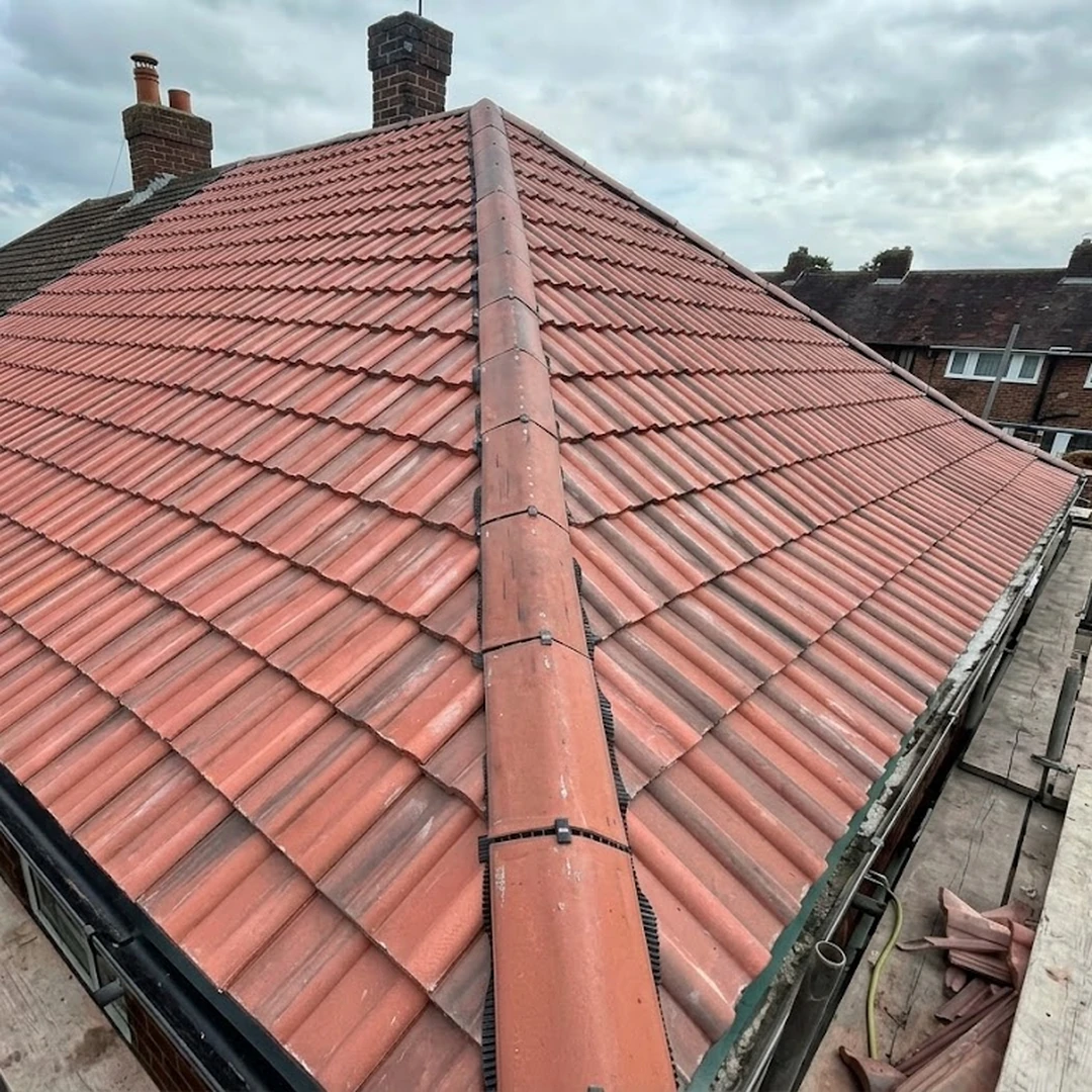 New tiled roof by Swift Construction